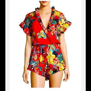 Alexis Faine Floral Romper (SZ Small)